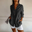 [Liquidação: Compre 1 e Leve 3] Camisa Ibiza em Linho de Algodão com Design Semi Plissado